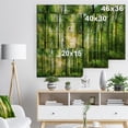 thumbnail image 5 of Design Art - Forest with Rays of Sun Panorama, 5 of 5