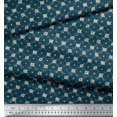 thumbnail image 2 of Soimoi Poly Georgette Fabric Check & Geometric Print Fabric by The Yard 52 Inch Wide, 2 of 5
