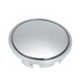 thumbnail image 1 of 56mm Car Wheel Center Caps Hub Tyre Rim Hub Cover Universal ABS Chrome Silver 4PCS, 1 of 7