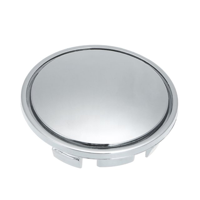 56mm Car Wheel Center Caps Hub Tyre Rim Hub Cover Universal ABS Chrome Silver 4PCS