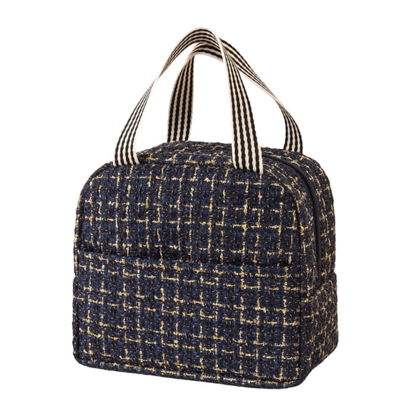 Insulated Lunch Bag, Portable Cooler Tote with Handle, Reusable Thermal Lunch Box for Work, Office, Picnic, Travel, and Outdoor Adventures