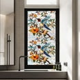thumbnail image 4 of Rainbow Floral Static Cling Window Film Removable Decal For Glass Doors Privacy Sticker Botanical Designs No Sun Blocking, 4 of 5