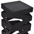 thumbnail image 2 of Black Square Umbrella Stand Storage Holder Walking Stick Steel 48.5 cm, 2 of 4