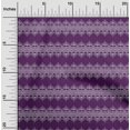 thumbnail image 1 of oneOone Polyester Lycra Fabric Floral & Chevron Block Print Fabric BTY 56 Inch Wide, 1 of 4