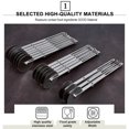 thumbnail image 4 of 7 Wheel Stainless Steel Pizza Wheel Cutter Adjustable Dough Divider for Pastry Pizza Pasta Cakes Cookies Kitchen Baking Tool, 4 of 7