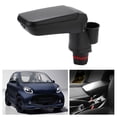 thumbnail image 4 of Armrest Storage Case, Center Console Armrest Wear Resistant And Sturdy Up And Down Rotation Design  Forfour 453 15-19 For Hold More Gadgets And Belongings, 4 of 8
