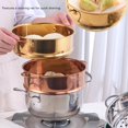 thumbnail image 4 of Stainless Steel Steamer Basket Rack, Vegetable Food Steamer Basket Steamer Pot, Steam Rack Trivet, Food Steamer Basket Steamer Basket With Handle For Kitchen Buns Vegetable, 4 of 8