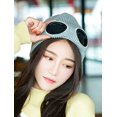 thumbnail image 3 of LinYooLi Women Knit Beanie Skull Hat Slouchy Chunky Cable Warm Soft Thick Cap with Goggles, 3 of 7