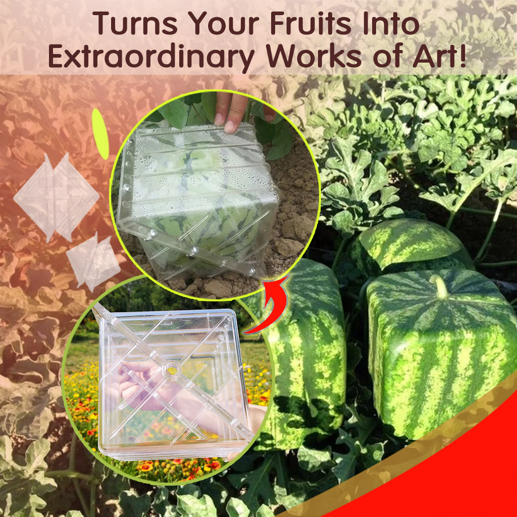 Square-shaped Watermelon Shaping Growth Mower Sweeper Lawnmower Bag Floor Border Trim Peel And Wall Molding Panels Peel And Corner Trim Peel And Tile Trim Edging Cordless Reel Mower Lm2133 1/4 round