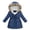 Dark Blue, variant on Curenmufel Girls Snow Coat Infant Toddler Baby Girls' Winter Jacket Fleece Lined Quilted Bubble Puffer Coat for Girls Size 2T 3T (Navy,2-3 Years)