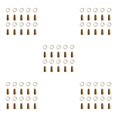 thumbnail image 3 of maskred 10pcs Plastic Fairy Lights For Party Decorations Add Whimsical Touch To Celebrations With These red 5Set, 3 of 6