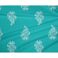 thumbnail image 4 of oneOone Polyester Lycra Fabric Leaves & Floral Block Decor Fabric Printed BTY 56 Inch Wide, 4 of 4