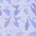 thumbnail image 1 of Ahgly Company Tapis d'Intérieur Lavable en Machine Carré Lavande Bleu, 4 Pieds Carré, 1 of 7