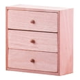 thumbnail image 2 of MasteelfCA Mini Armoire de Maison Modèle Armoire Miniature en Bois Mobilier de Maison de Poupée Modèle 1:12, 2 of 7