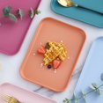 thumbnail image 4 of Multi-use Large Capacity Serving Tray Plastic Practical Food-grade Storage Tray for Home, 4 of 10