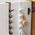 thumbnail image 4 of Bovemsi Organizer Rack Simple Door Hanger Clothes Hanger Door Door Door Hole Door Back Storage Rack Creative Clothes Hook, 4 of 4