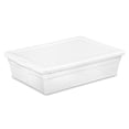thumbnail image 1 of Sterilite Boîte de Rangement Transparente de 28 Qt pour Garde-Robe/sous le Lit (Lot de 30), 1 of 11
