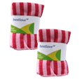 thumbnail image 1 of Oleegame 2PC Ten Dollar Items Double Color Stripes Plain Stripes Plain Colors Oil Multifunctional Ultra Fine Fiber Rags Lazy Dishwashers Cleaning Cloths And Dishwashing Cloths, 1 of 9