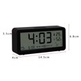 thumbnail image 3 of Xingzhi Digital Alarm Clock Temperature Humidity Display for Kids Tabletop Bedroom White, 3 of 9