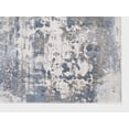 thumbnail image 2 of Tapis tissé crème et bleu Valoria, 2 of 7
