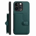 thumbnail image 1 of FOXDOCK Case for iPhone 13 pro RFID-Blocking Card Holder - Stylish Button Closure Design, 1 of 4