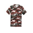 thumbnail image 1 of Gravity Threads T-Shirt Camouflage en Coton de Base pour Hommes - Camouflage Rouge - 2X-grand, 1 of 2