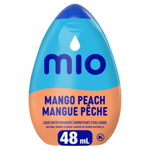 Aromatisant D'Eau Liquide À La Mangue Et À La Pêche, Bouteille