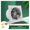 thumbnail image 3 of 4/6 Inch Exhaust Fan High Speed Household Kitchen Bathroom Ceiling Ventilator Silent Corrosion Proof Air Extractor ,High Performance, 3 of 6