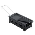 thumbnail image 3 of LHCER Plateau de Cuisson Rotatif Portatif Antiadhésif pour Raclette au Fromage, Ensemble de Réchauds pour la Maison et la Cuisine, Outil de Grillade, Raclette, Mini Raclette, 3 of 7