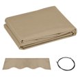 thumbnail image 1 of Outsunny Toile de Rechange pour Auvent Rétractable 13 Pieds x 8 Pieds Beige, 1 of 9