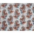 thumbnail image 5 of oneOone Polyester Lycra Brown Fabric Paisleys Craft Projects Decor Fabric Printed By The Yard 56 Inch Wide, 5 of 5