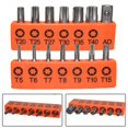 thumbnail image 4 of Lefu 14pcs Set 25mm Torx Screwdriver Bits with Hole T5-T40 Electric Screw Driver, 4 of 8
