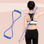 Wuztai Resistance Bands Set, 8-in-1 Pulling Rope Elastic Fitness Equipment for Full Body Workout, Posture Correction and Body Shaping Exercise Bands for Home Gym Yoga Physical Therapy