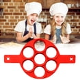 thumbnail image 1 of TopLLC Pancake Baking Mould Pancake Four Hole Fryerg Cake Mould Multiple Shapes Kitchen mold, 1 of 1
