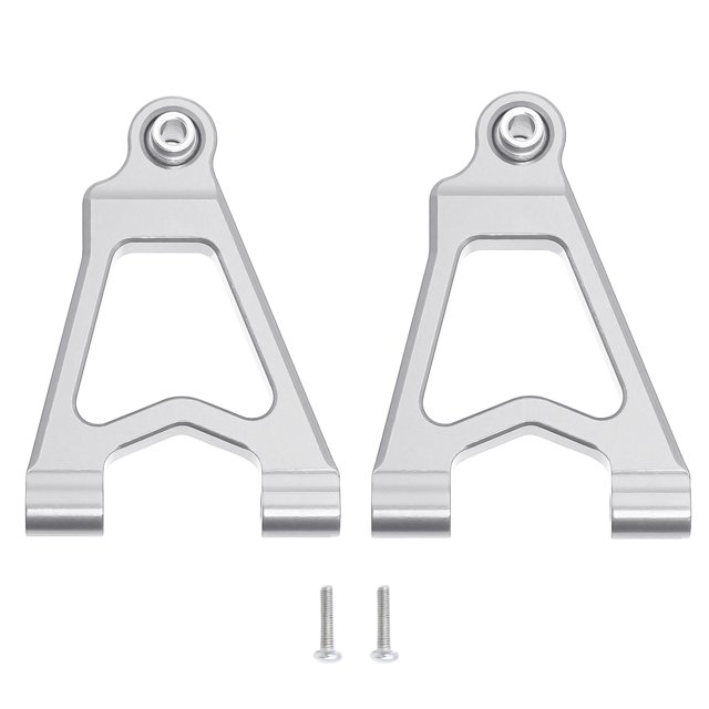 Wweixi 1/14 Front Rear Portal Axle DIY Kit Aluminum Alloy CNC Machined Rc Front Rear Portal Axle DIY Kit For MJX 14303 14302 14301 Silver