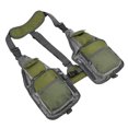 thumbnail image 2 of Fishing Vest, Lightweight Design Durable Practical Abrasion Resistant Fishing Protective Vest  Breathability  For Outdoor Activities For Fishing Green,Gray, 2 of 8