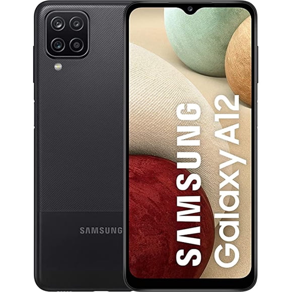 Téléphone Intelligent Déverrouillé Samsung Galaxy A12 32 Go Remis à Neuf Bon