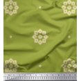 thumbnail image 1 of Soimoi Poly Georgette Fabric Artistic Floral Print Fabric by the Yard 52 Inch Wide, 1 of 3