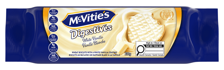McVities White Vanilla Digestives