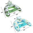 thumbnail image 3 of Inflatable Pool Float Lounge Water Hammock Floats With Cup Holder, Summer Swimming Pool Toys For Adults, 3 of 5
