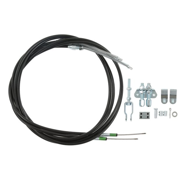 Universal Car Emergency Parking Brake Cable Kit ABS Plastic Handbrake Cable Assembly