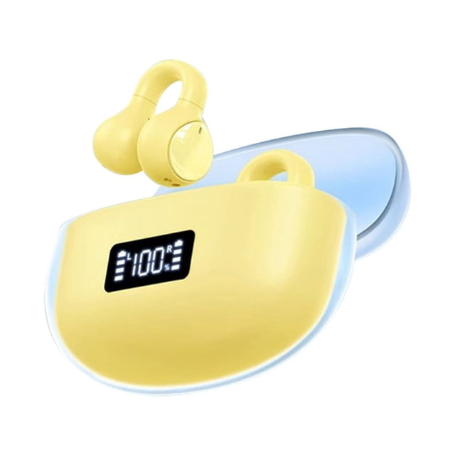 Bluetooth Earphone Clip Type Non In Ear 5.3 Long Range Wireless Sports Earphones