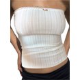 thumbnail image 2 of Fortune Women Tube Top, Strapless Backless Slim Crop Tops Off Shoulder Tanks Top, 2 of 9