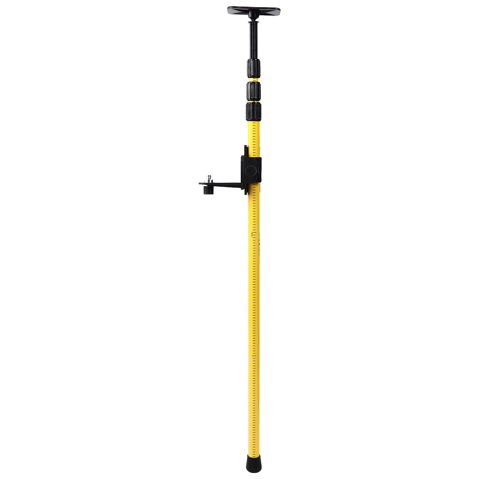 Telescopic Pole, 112-280cm Adjustable Leveling Telescoping Pole High Load Capacity With Lifting Table For  and Line Lasers