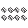 thumbnail image 1 of Unique Bargains 1.5' 38mm Webbing Release G Hook Buckle Adjusters for Backpack Strap, 8Pack Matte Black, 1 of 5