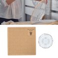 thumbnail image 4 of Macrame Board, Double Side Grids Handmade Braiding Project Cork Board with T Pins and Needle Plate for Bracelet DIY Weaving Display, Macrame Tools Supplies for Braiding Bracelet, 4 of 7