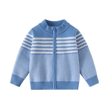 WRKEKC Toddler Girls Floral Print Soft Knit Cardigan Fall Winter Lightweight Long Sleeve Cozy Outerwear for Kids 1-8Y