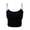 Black, variant on Clearance Sale 2025 Bra Women's Vest Pure Color Tube Top Camisole With Chest Pad Top Women's Summer Inner Wear Anti Light Wrap Chest Vest Clearance Deals Overstock Items Clearance