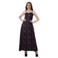 thumbnail image 1 of Moomaya All Over Printed A Line Sleeveless Womens Summer Party Dresses, 1 of 4