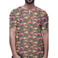 thumbnail image 4 of Atasi Kurta Court Ajusté en Coton Cambric Imprimé Col Goutte d'Eau Chemise Décontractée, 4 of 5